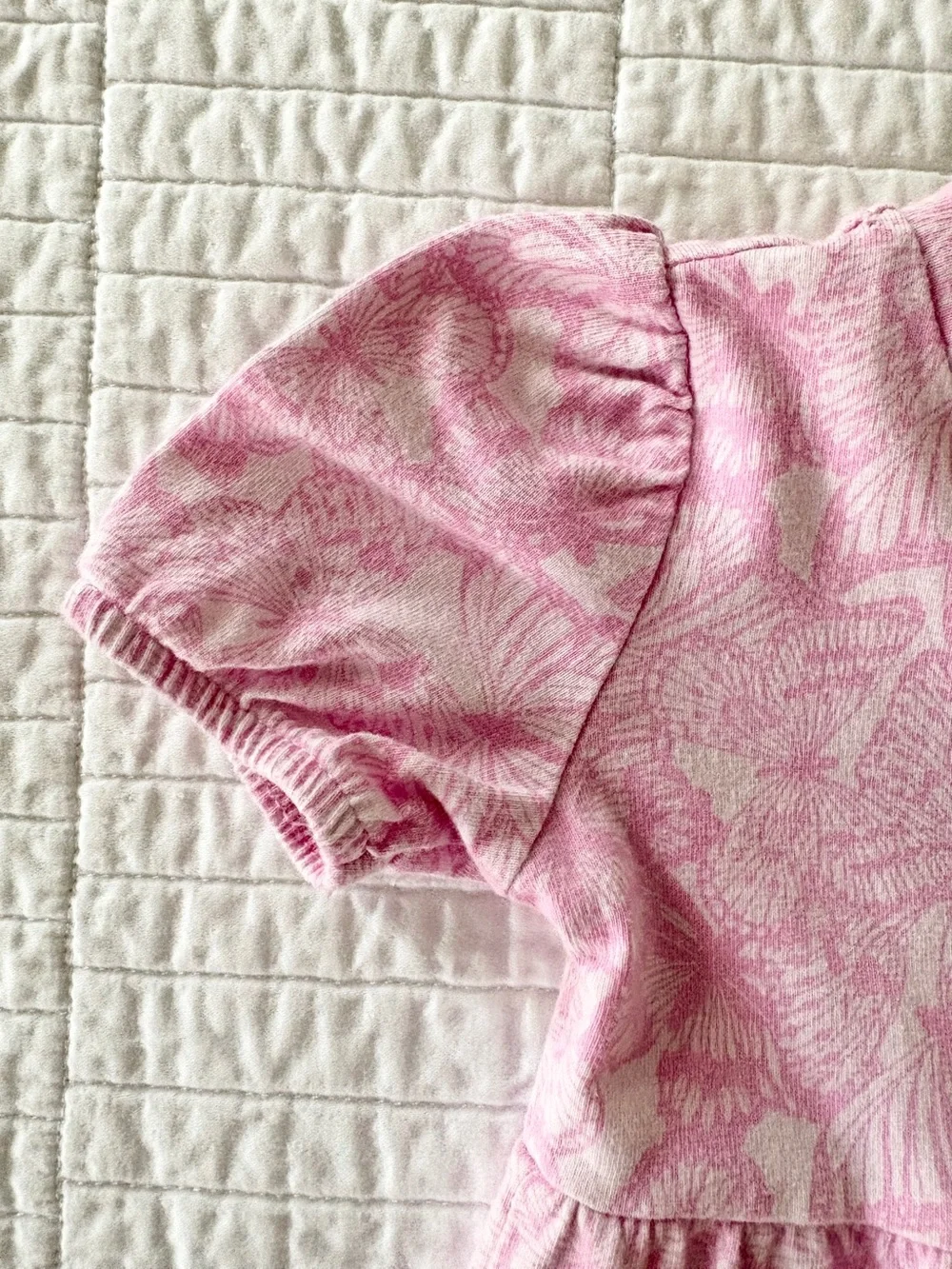 GAP pink butterfly